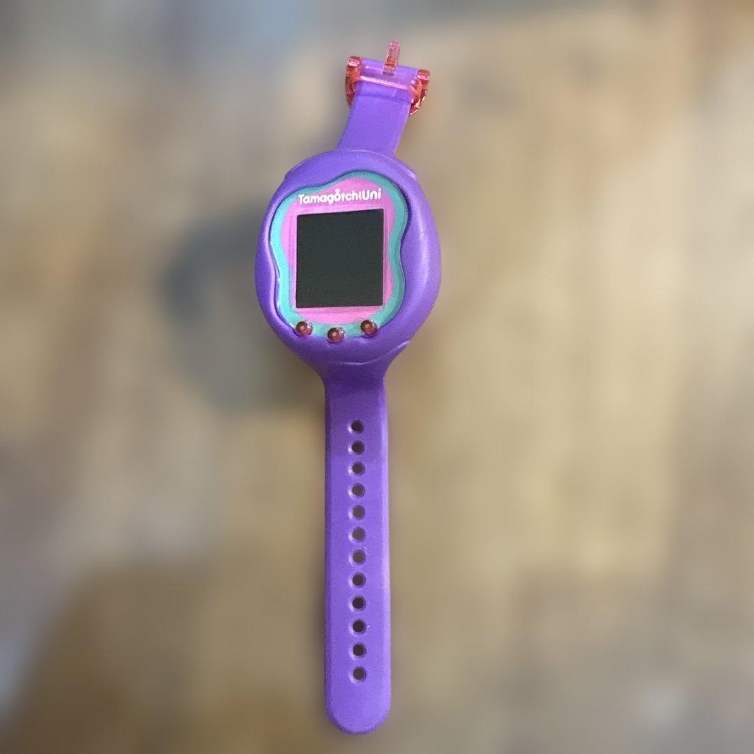 佐藤様Tamagochi Uni 紫色 デジタルおもちゃ