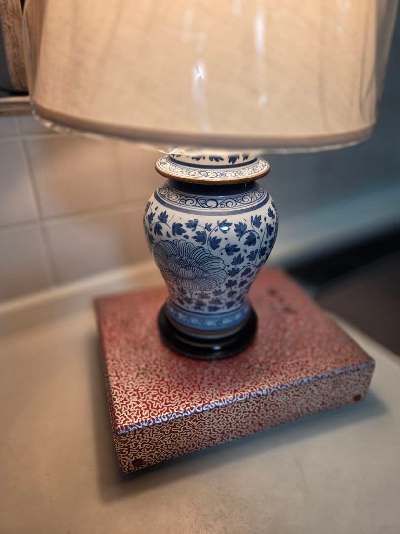 【新品未使用】ケック スタンドライト 陶器 間接照明