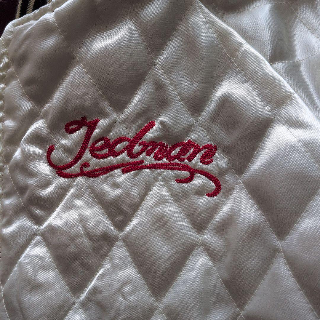 テッドマンスカジャン　リバーシブル　クリーニングタグ付