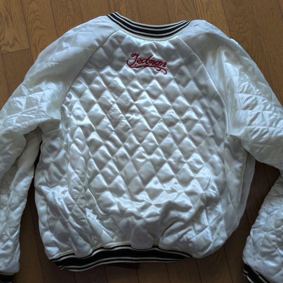 テッドマンスカジャン　リバーシブル　クリーニングタグ付