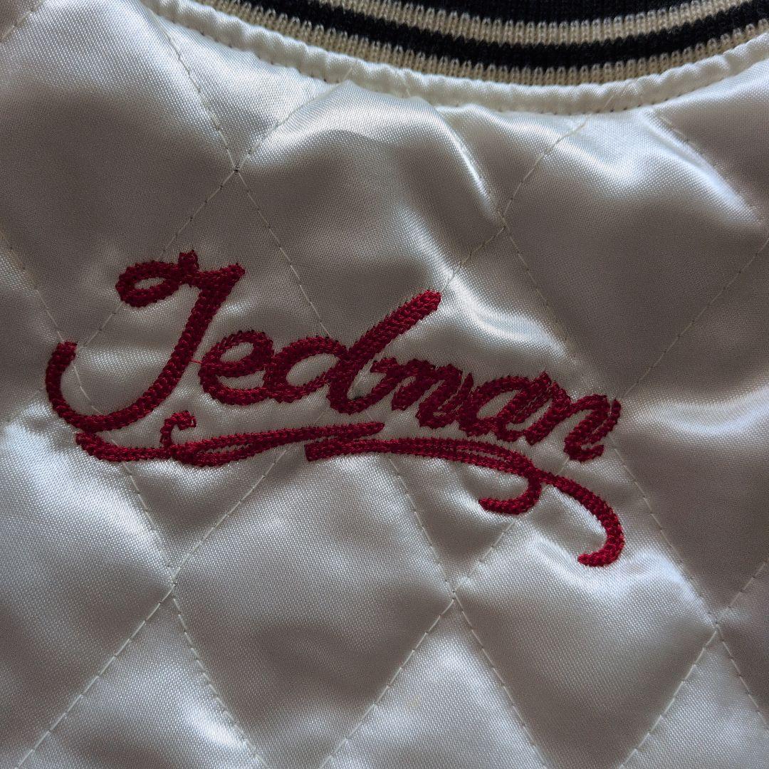 テッドマンスカジャン　リバーシブル　クリーニングタグ付