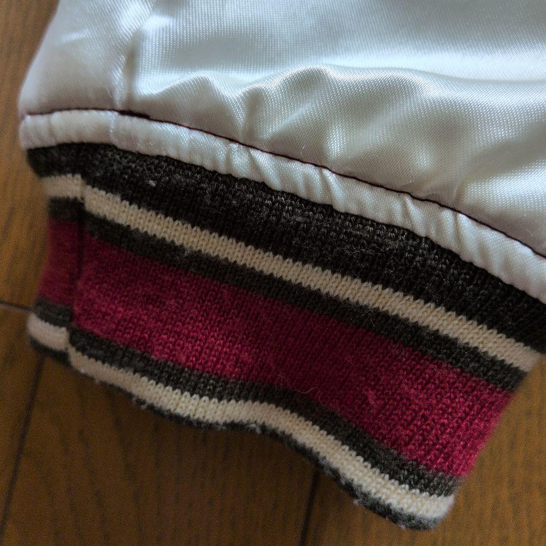 テッドマンスカジャン　リバーシブル　クリーニングタグ付