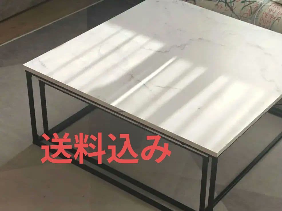 lowya 大理石風コーヒーテーブル　２個セット