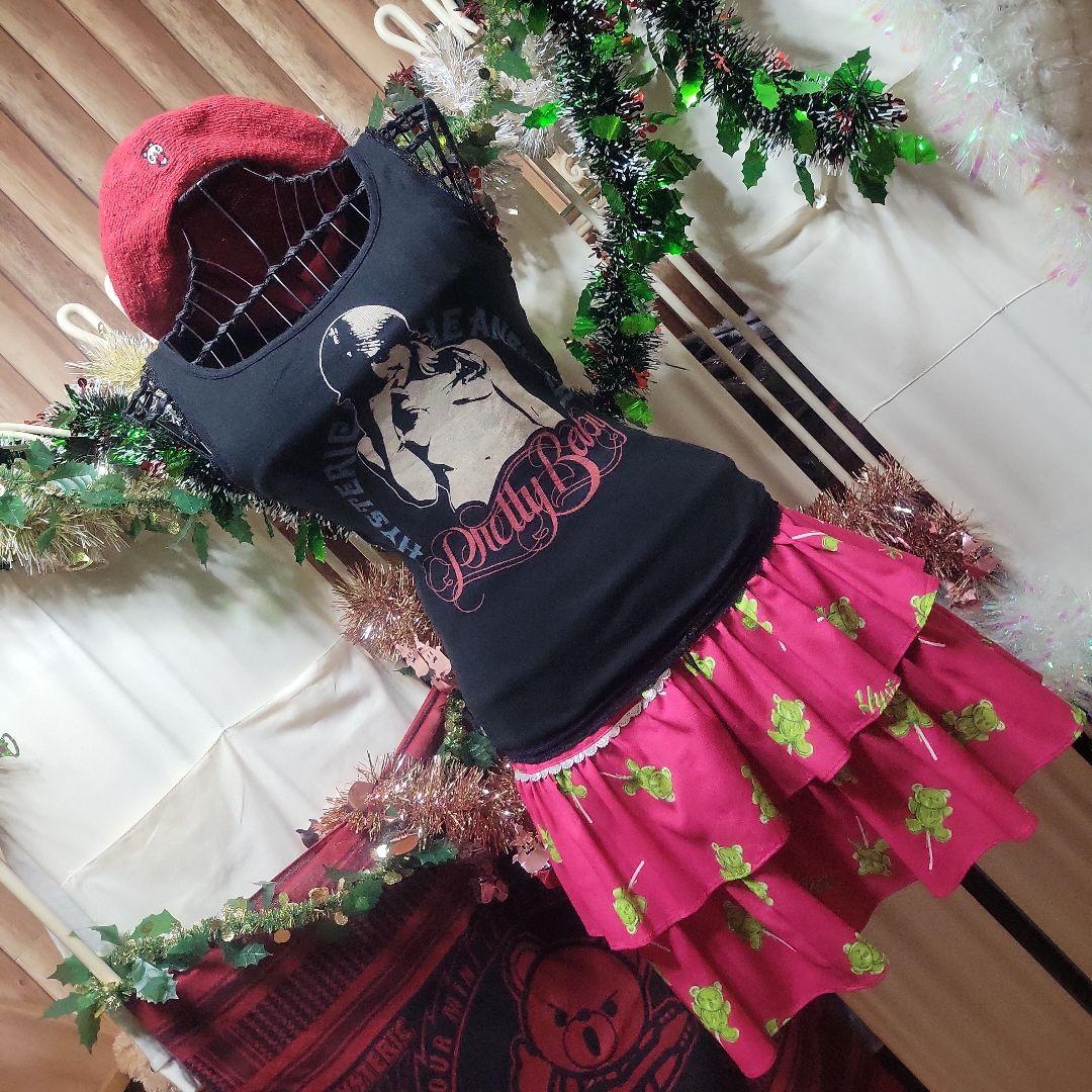 umi新品未使用HYSTERIC GLAMOUR ヒスガール黒タンクトップ