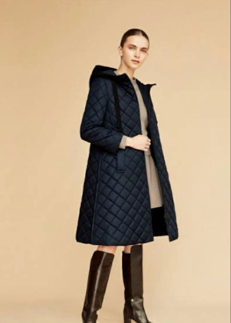 フォクシー　キルティングコート　サイズ40 マグダキルトコート