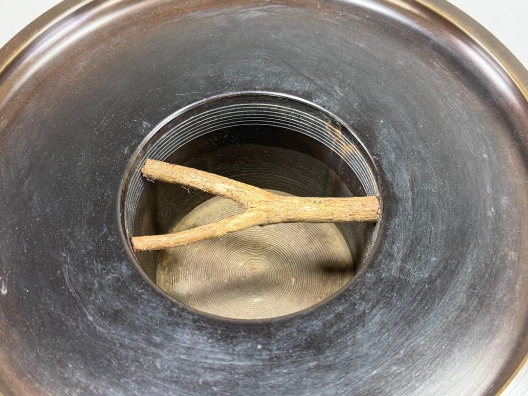 いけばな　池坊　御玄猪 高岡銅器 吉野竹治 唐銅 花器 花入 花生 華道具　生花