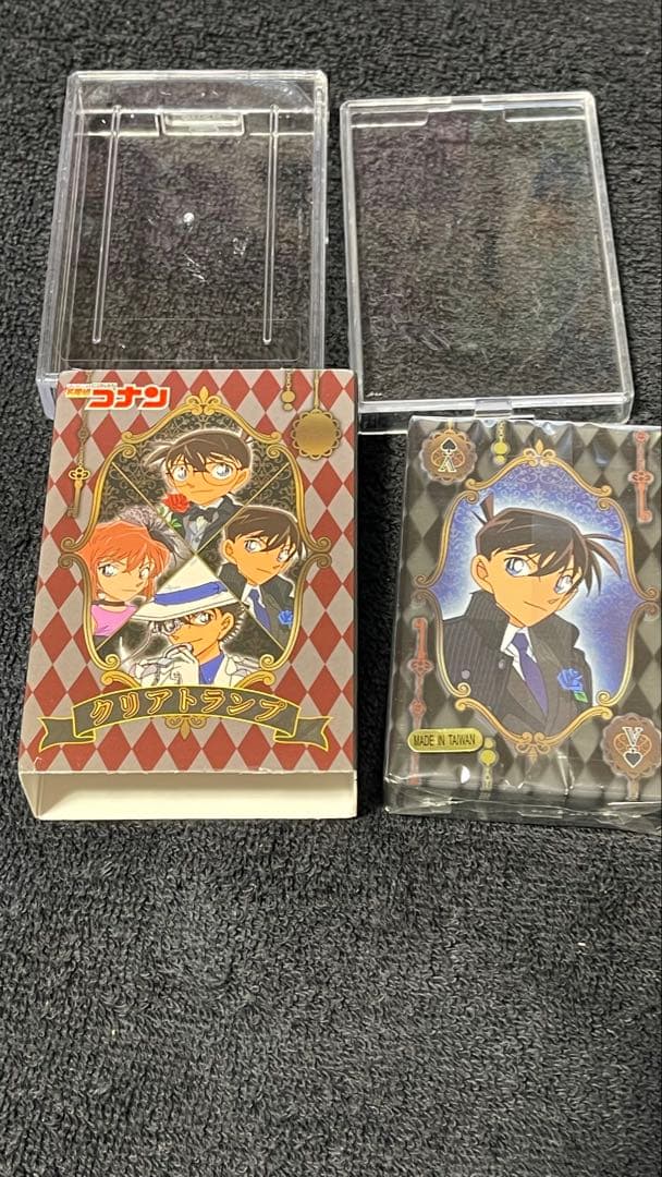 名探偵コナン クリアトランプ 中身未開封