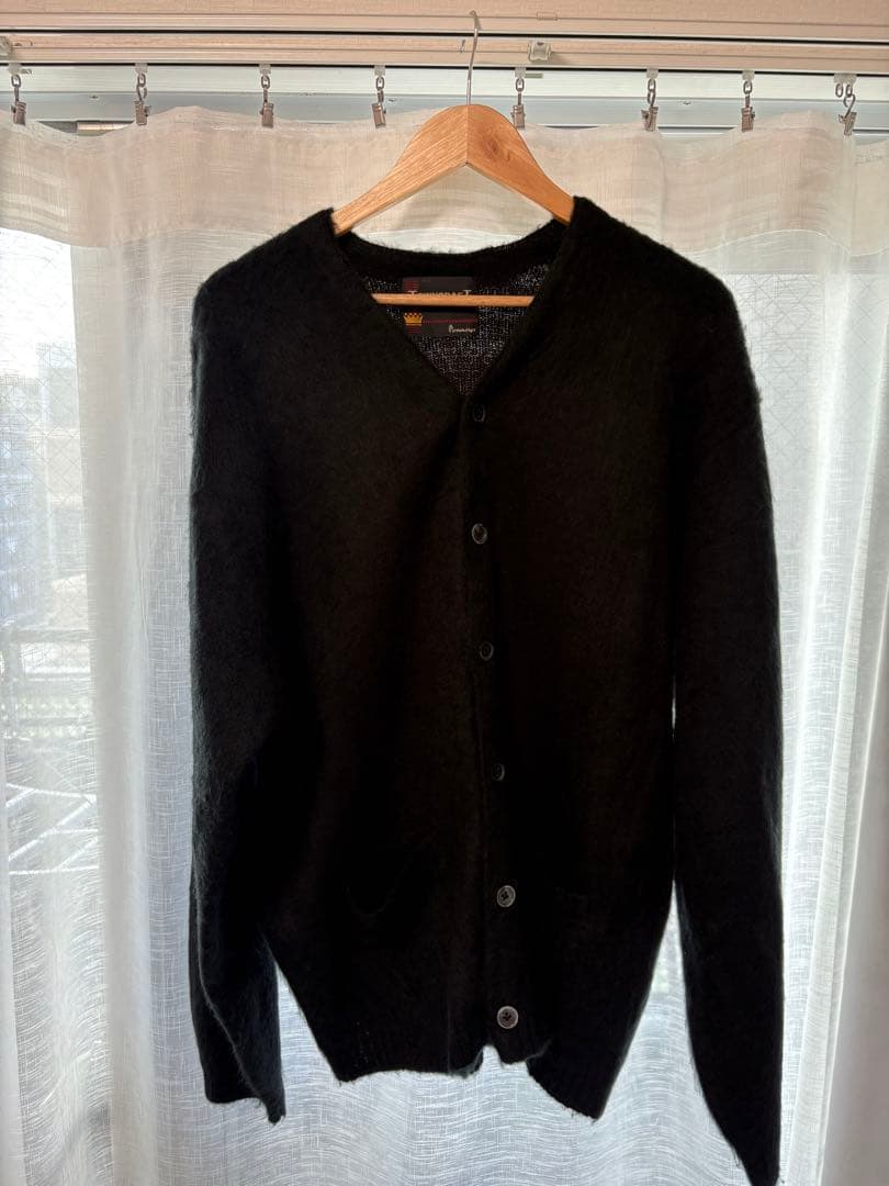 TOWNCRAFT 黒 カーディガン
