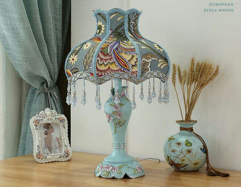 照明スタンドライト テーブル ライト デスクライト姫系雑\r\r 貨 花柄