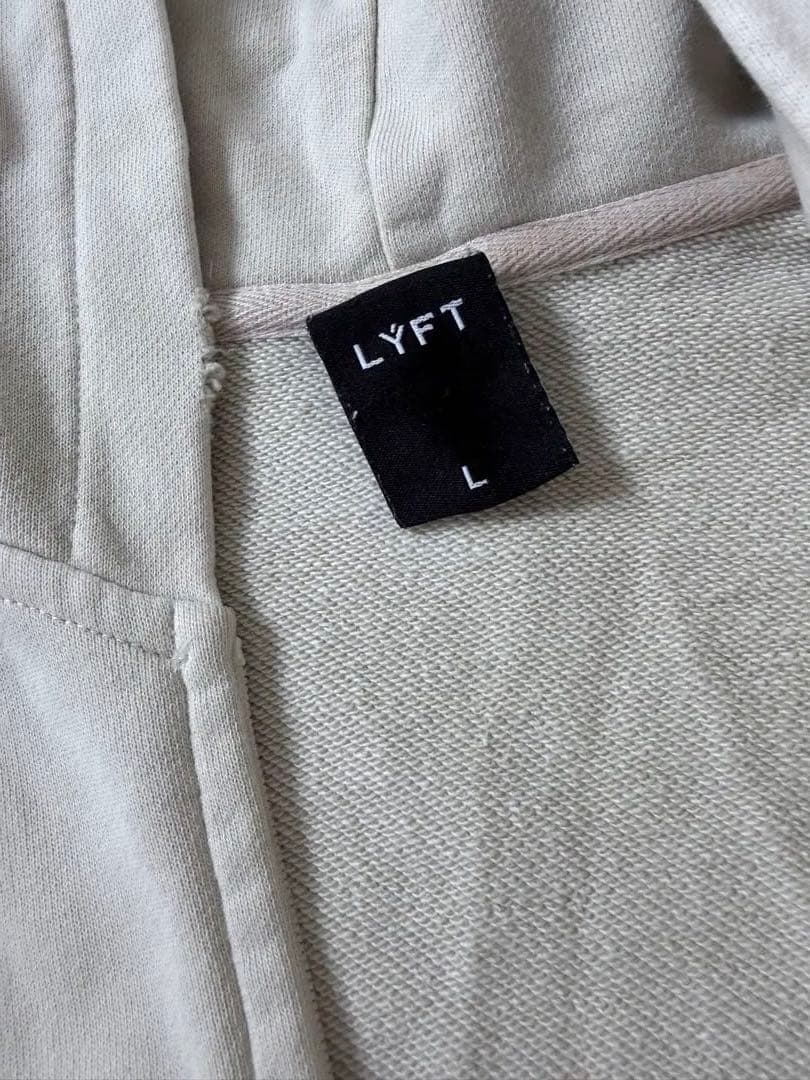 LÝFT リフト パーカー アイボリー L