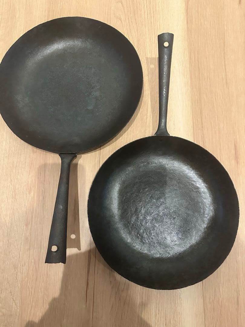 成田理俊 鉄フライパン 25 28セット鉄作家