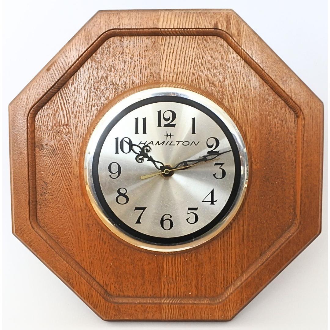 80's【希少】HAMILTON ハミルトン ビンテージ 掛け時計 日本製