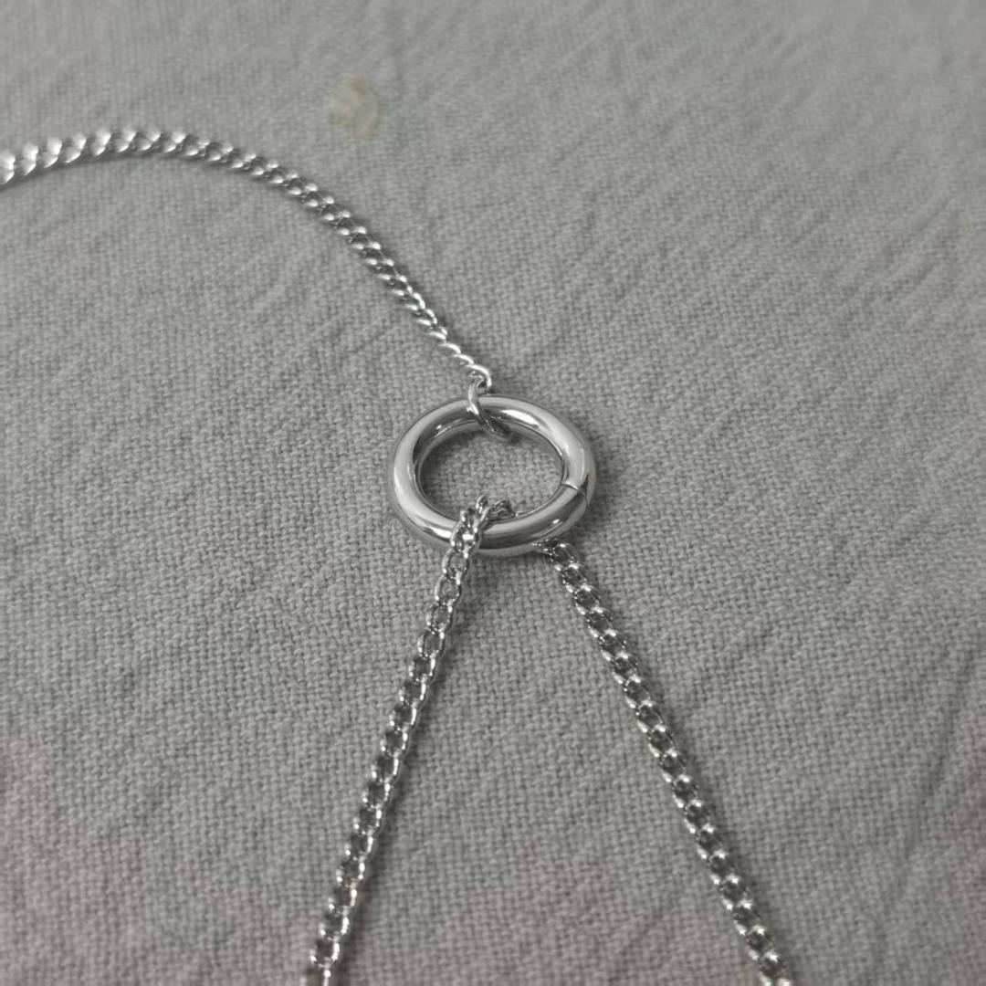 シルバー ネックレス LOEWE