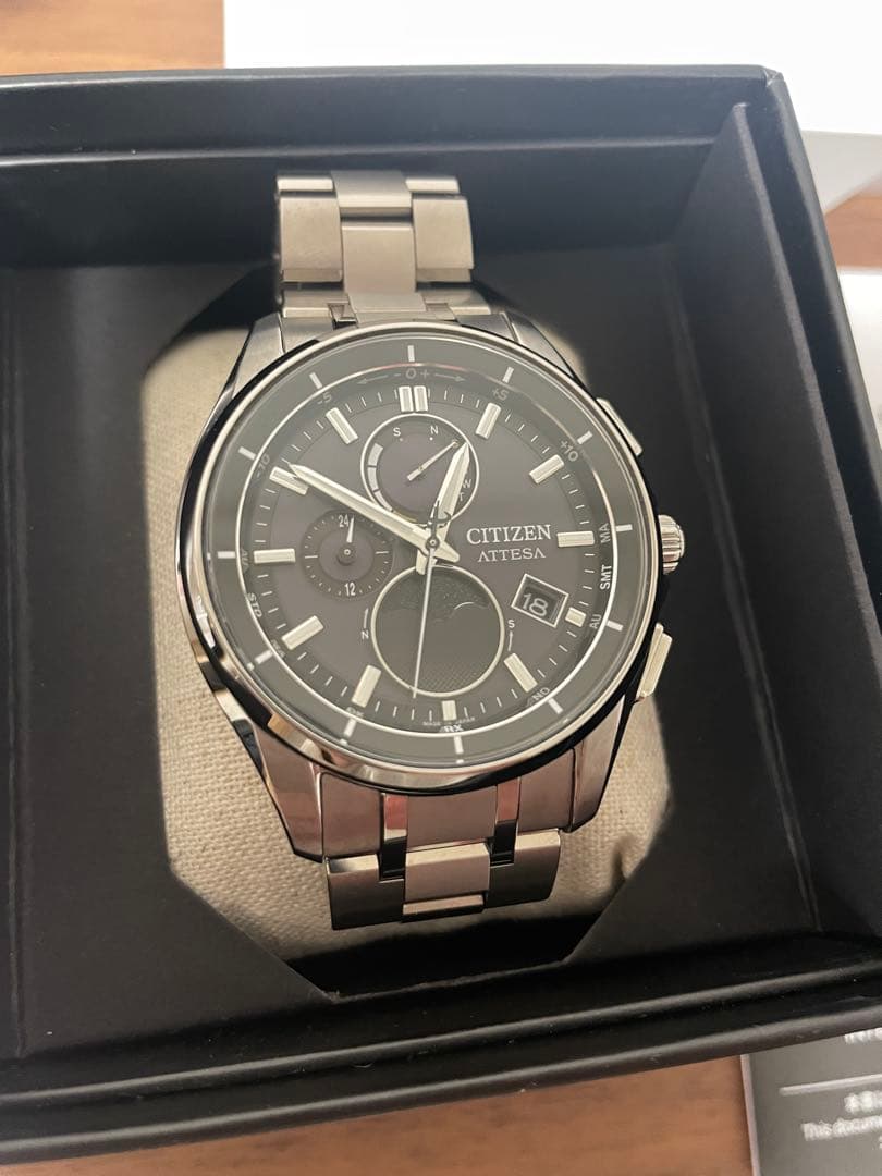 シチズン アテッサ ムーンフェイズ BY1001-66