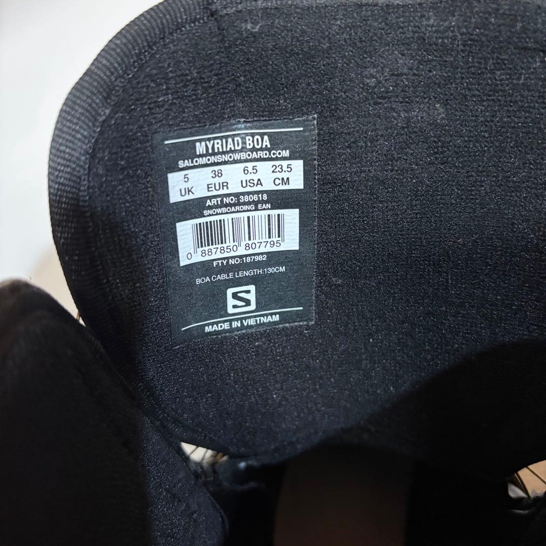 SALOMON MYRIAD BOA スノーボード ブーツ 23.5cm