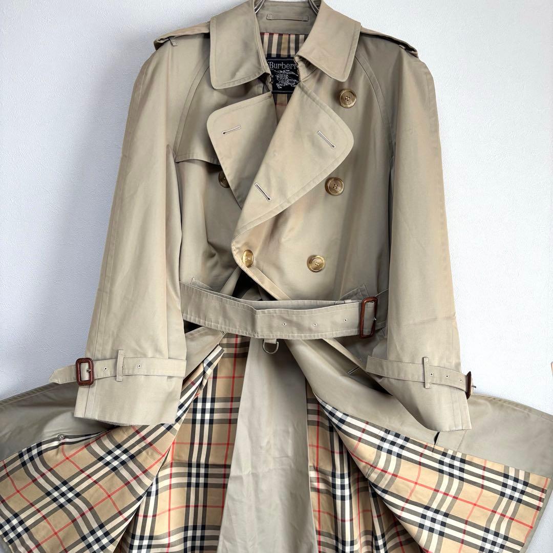 バーバリーズ Burberry'sステンカラーコート トレンチコートノバチェック