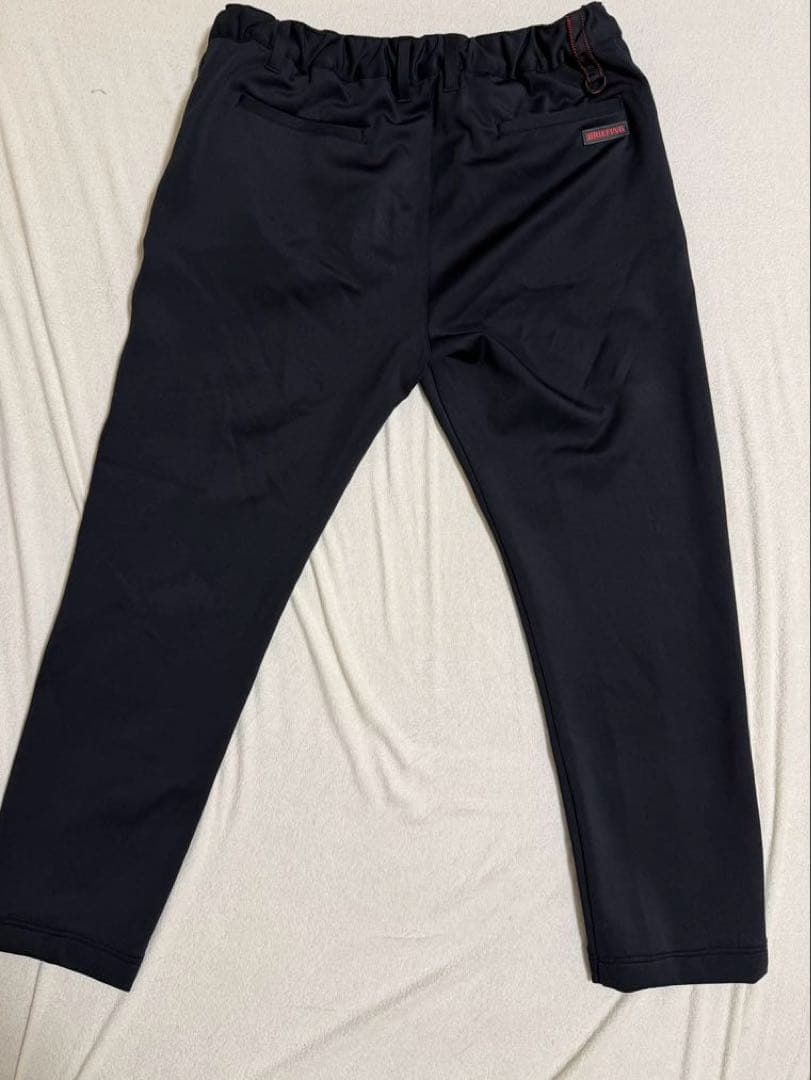 ま*つ様 【美品】ブリーフィング：3Dロゴ スリムパンツ／ブラック