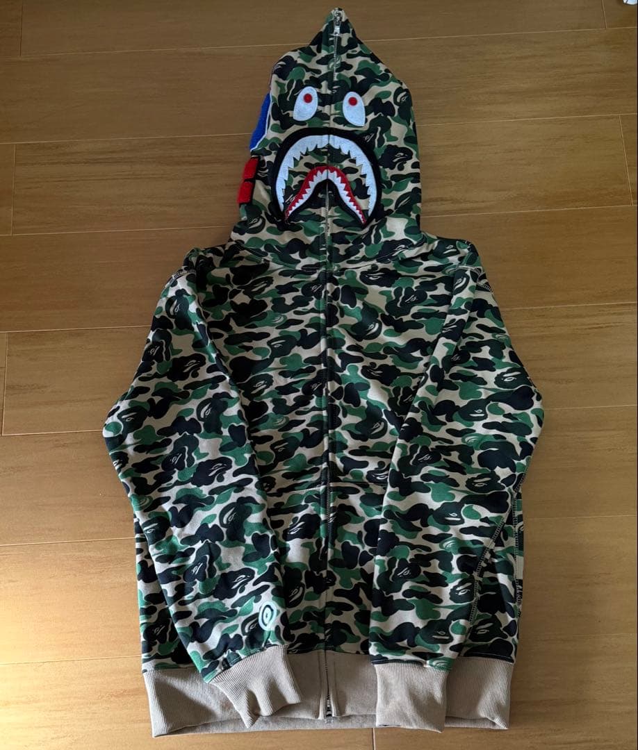 A Bathing Ape カモフラージュパーカー L