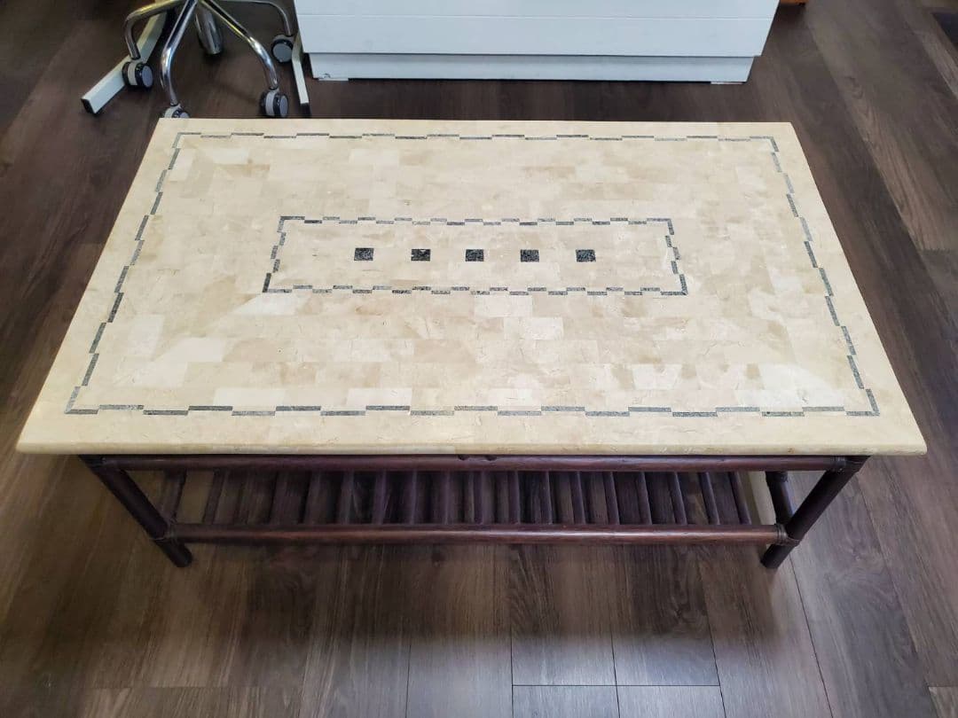 CASABLANCA モザイクデザインセンターテーブル