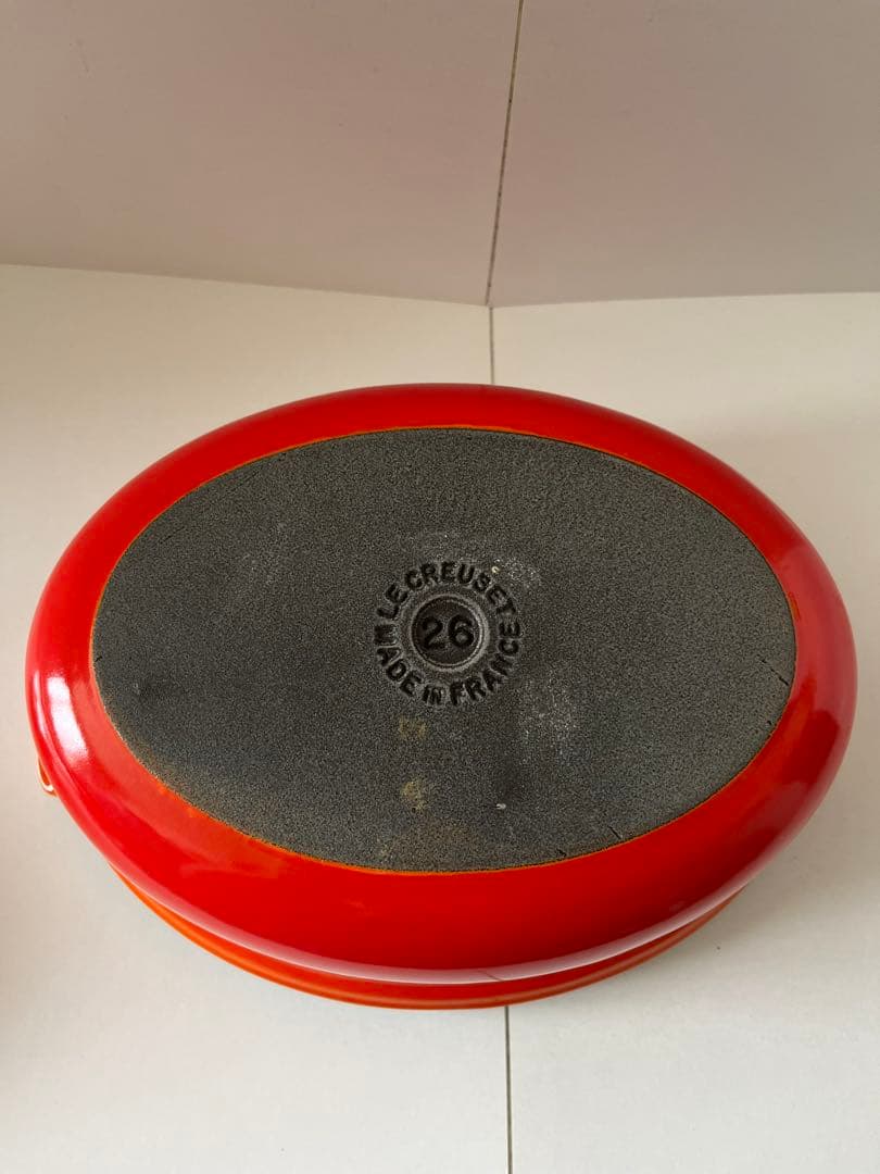 ルクルーゼ　テリーヌ　オーバル　オレンジ　26cm