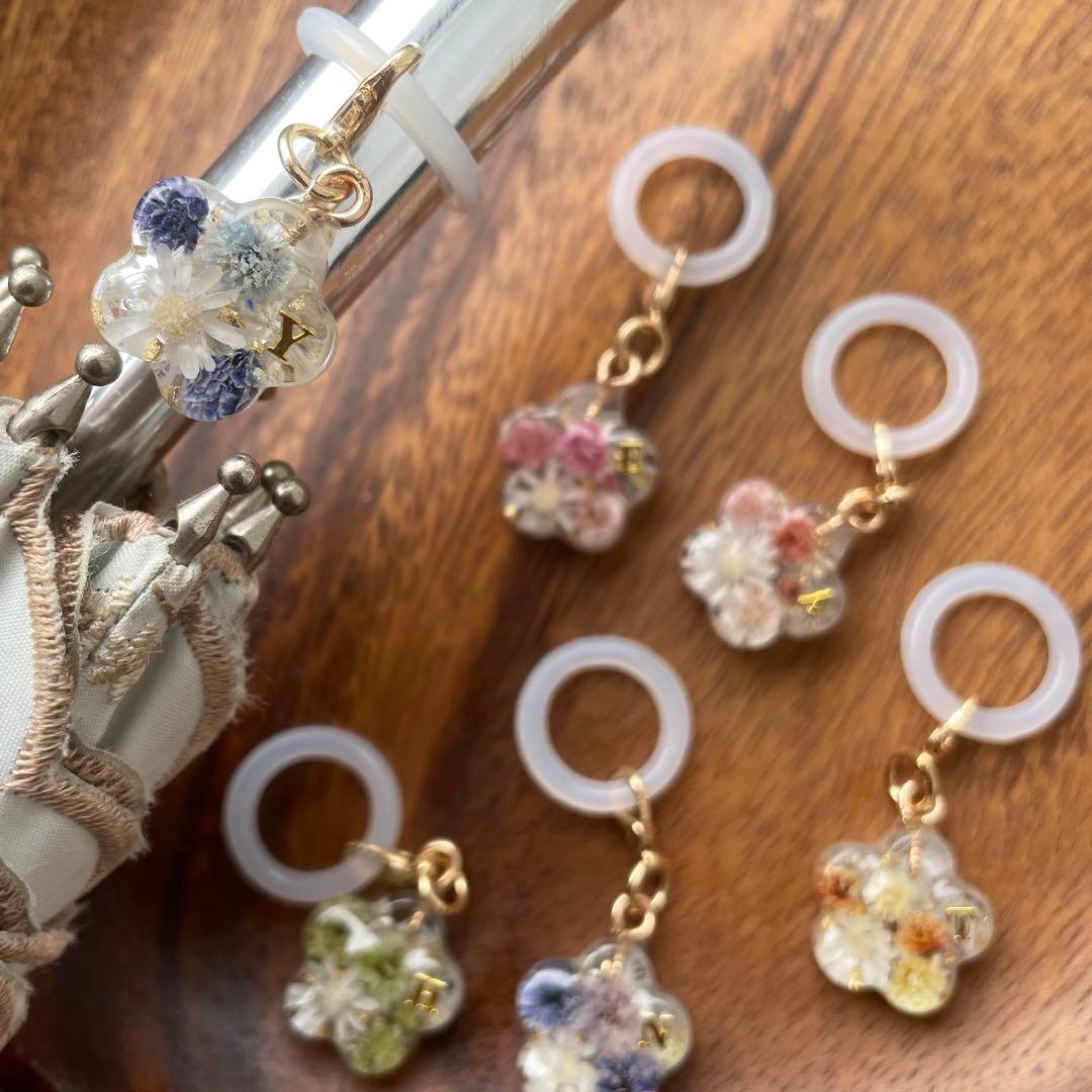 お花のアンブレラマーカー　チャーム