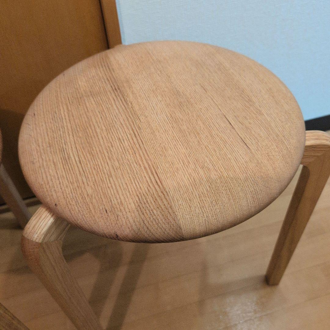 DENTO　LISCIO　スツール　3本脚