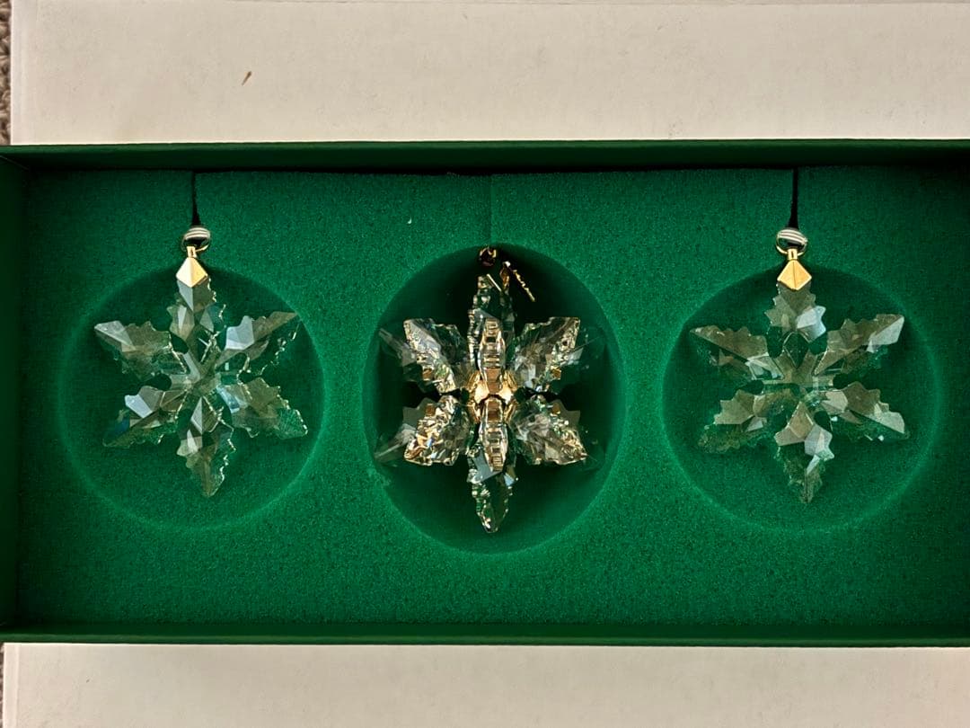 スワロフスキー　オーナメントセット　3D 2024