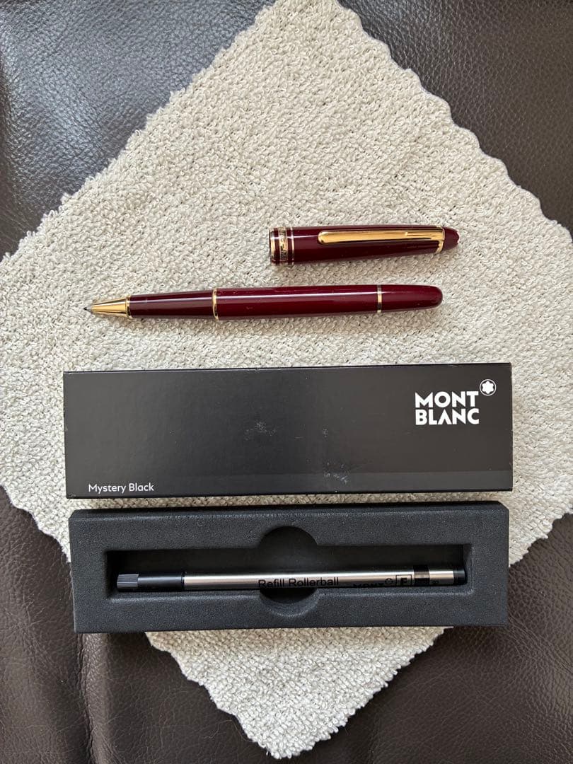 ◾️ボルドー◾️モンブラン◾️マイスターシュテュック◾️165 ボールペン◾️新品リフィル