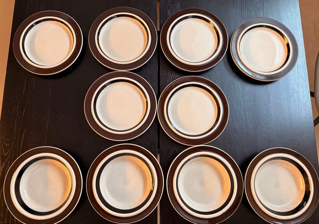 ARABIA Ruija アラビア　ルイヤ　セット（プレート6枚、スープ皿4枚）