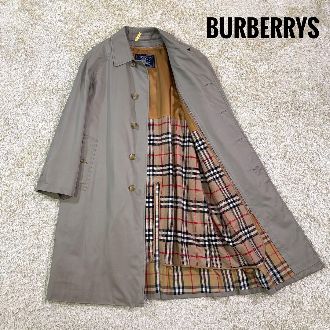 バーバリーズ　ノバチェック　ウールライナー　2way ステンカラーコート 170