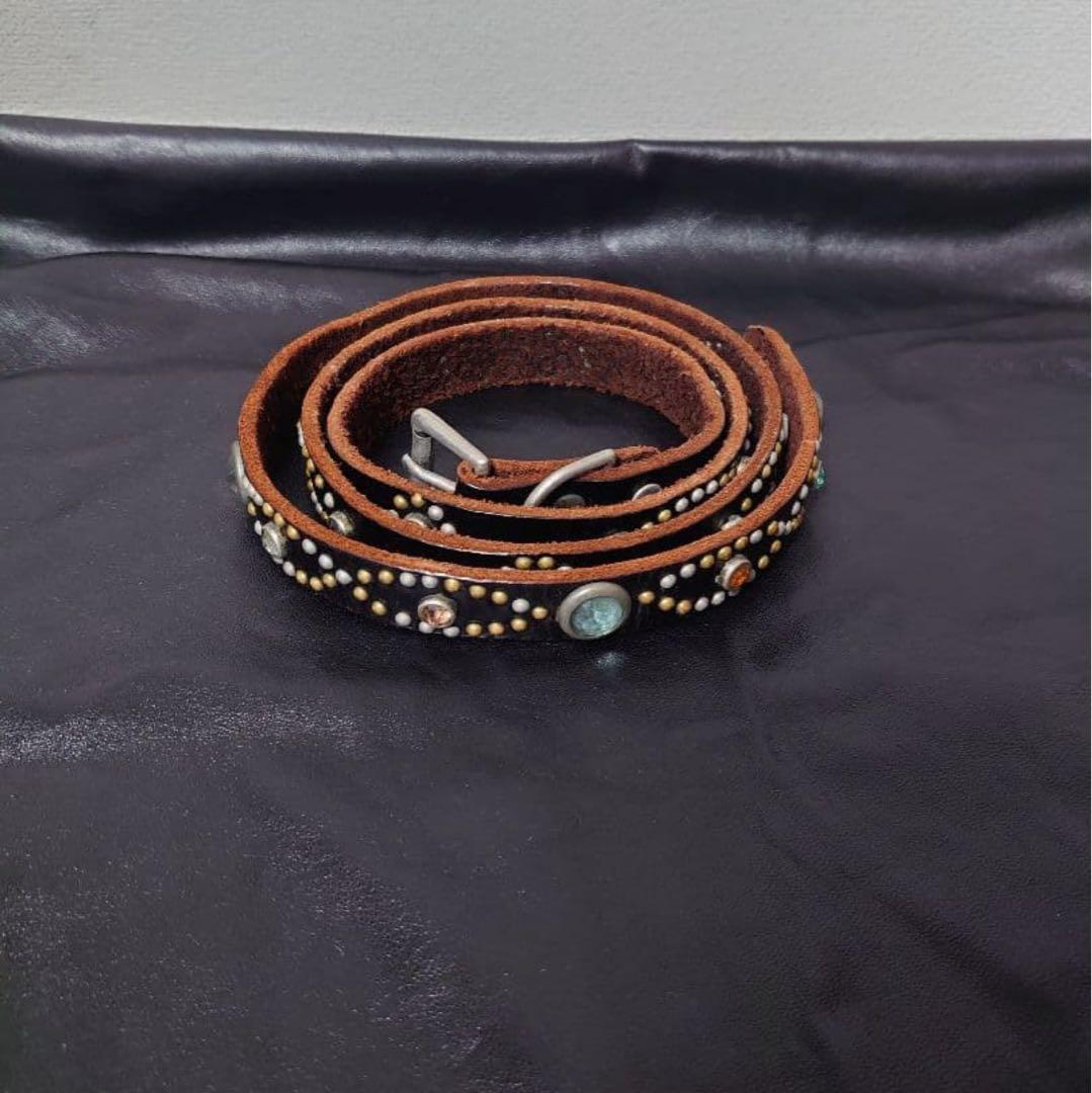 希少スタッズパターン　HTC ナロー スタッズベルト　34 テンダーロイン