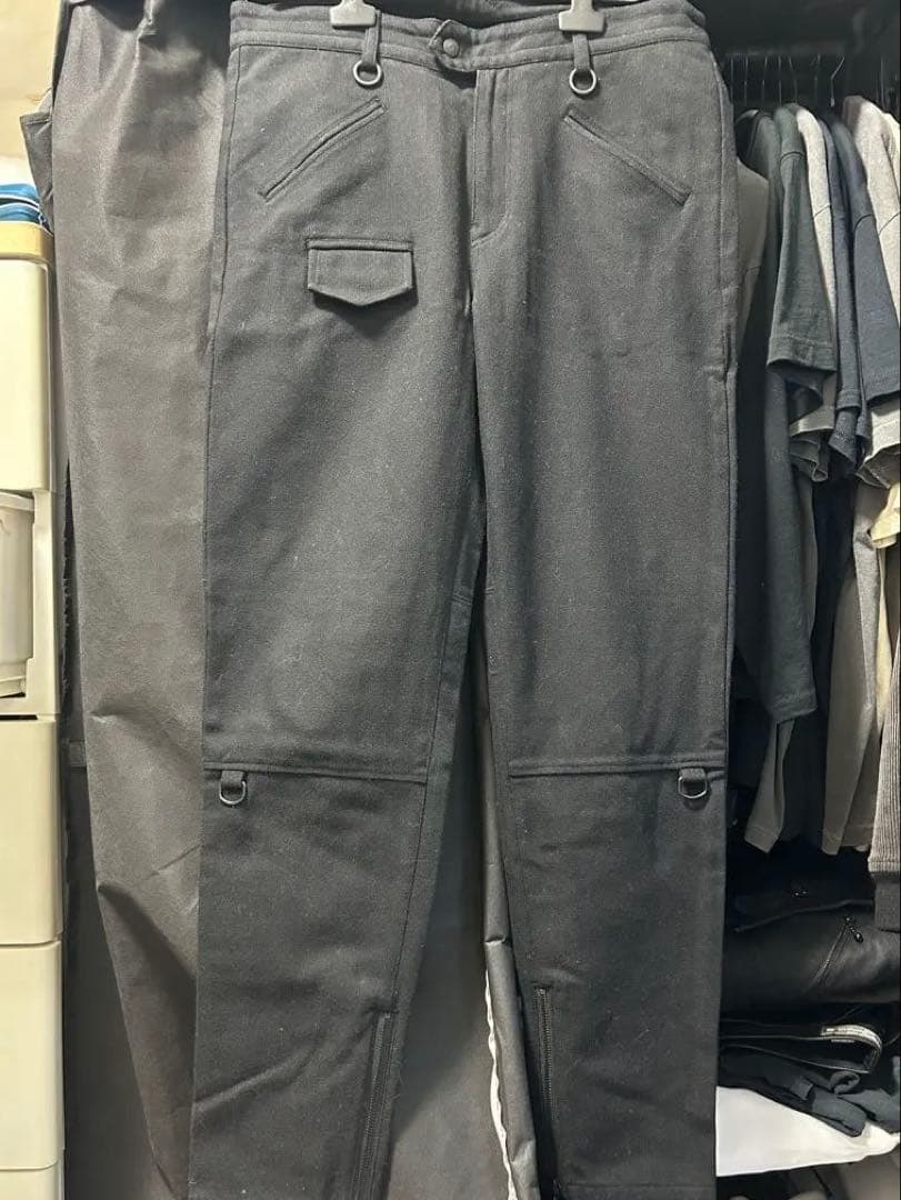 blackmeans ウールパンツ