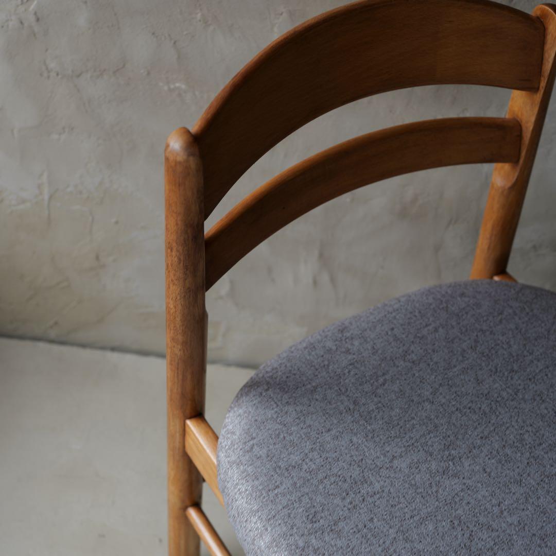 オールドカリモク ダイニングチェア　フルメンテ済エイジング感のある一点物