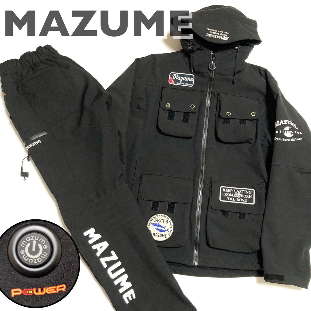 MAZUME マズメ フィッシングウェア上下セット XL/L ヒーターパンツ
