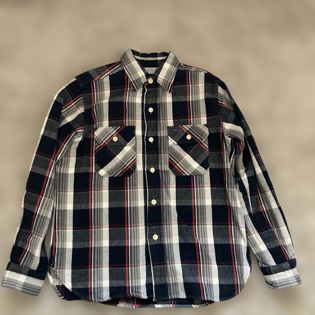 ウエアハウス　ネルシャツ　Lサイズ 美品