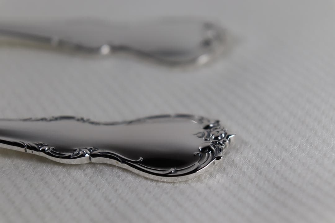 アメリカ■TOWLE社■スターリング製ティースプーン2本セット■とてもきれい¨