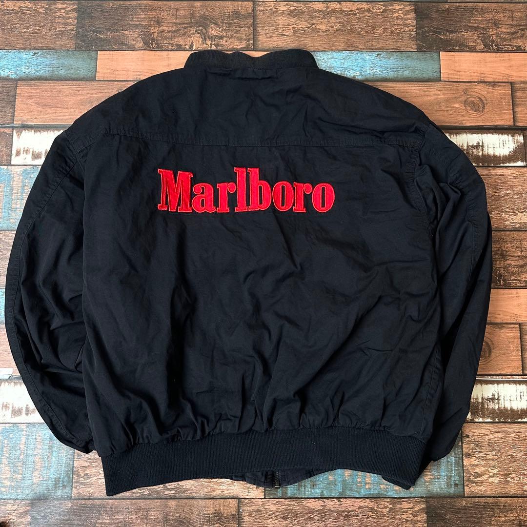お*ち様 ビンテージ　古着　Marlboro マルボロ　リバーシブルジャケット