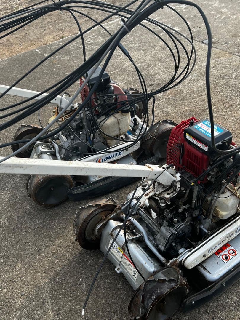 KIORITZ 芝刈り機 2台セットSP8514,AZ851A ジャンク品