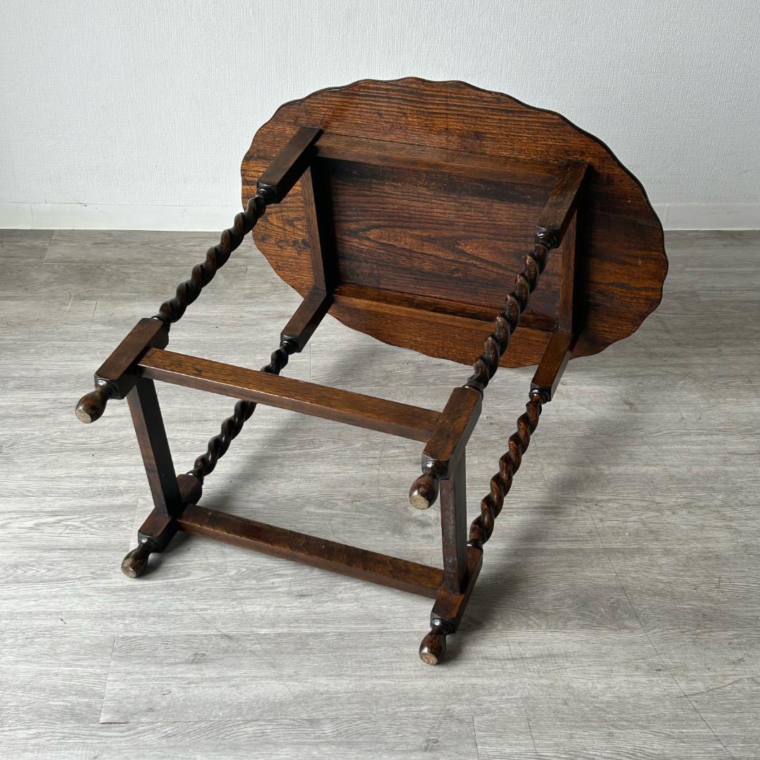 アンティーク 家具 オケージョナルテーブル 英国 サイドテーブル 183A