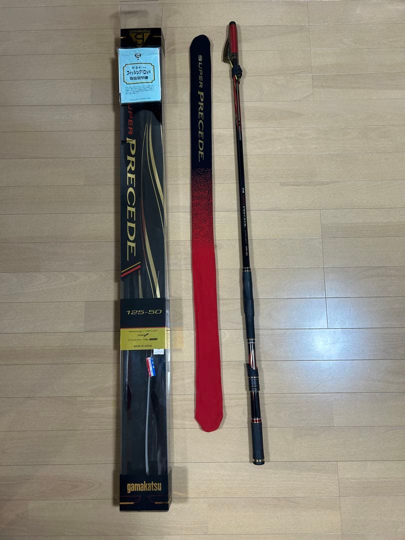がまかつ PRECEDE 125-50 磯竿「美品」