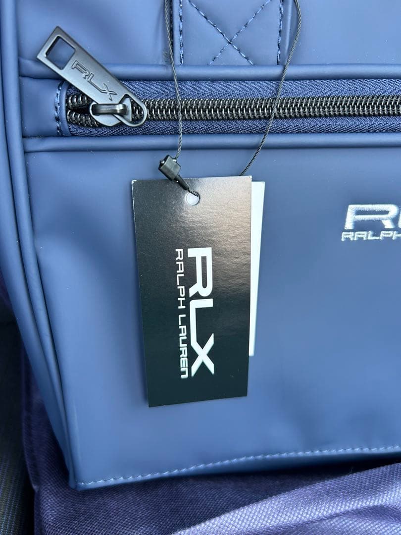 【新品、未使用】RLX Ralph Lauren ネイビー ゴルフトートバッグ