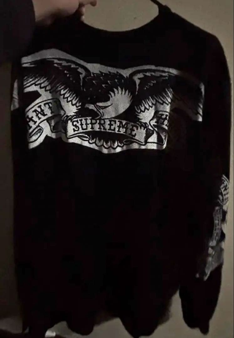 Supreme イーグルロンTとミニショルダーバッグ