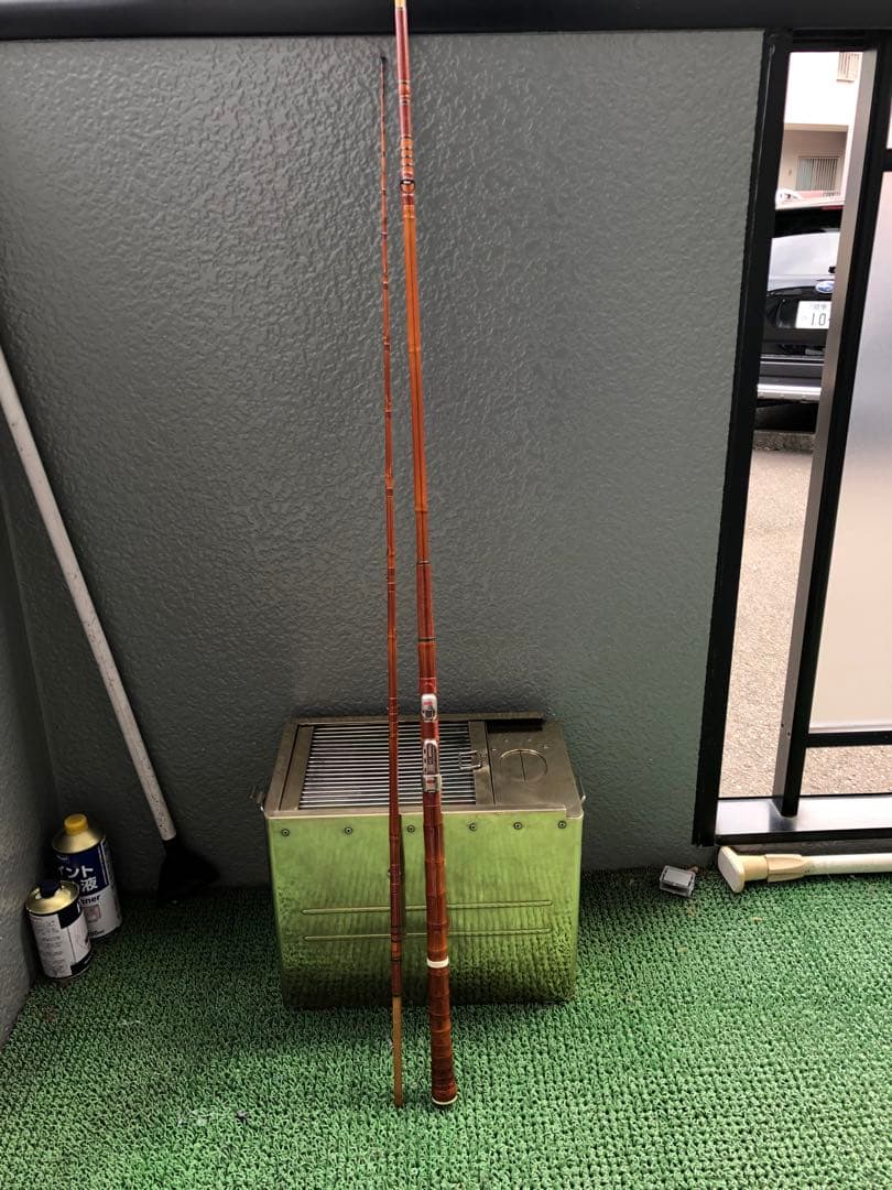 横浜竿　マイスター汐よし作カワハギ竿（全竹）