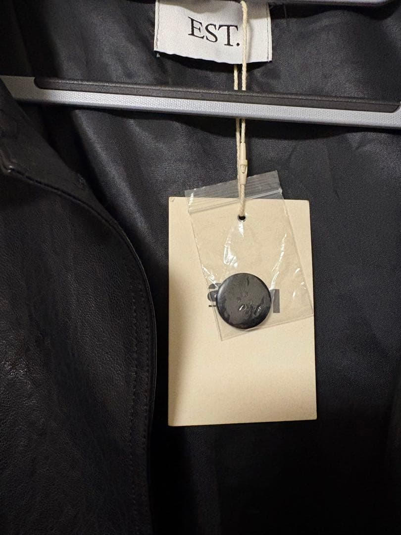 chaisy style Eco leather jacket タグ付き