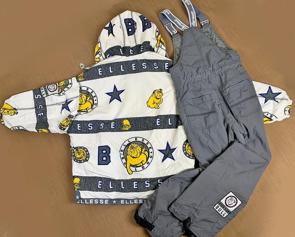 ELLESSE ITALY スノーボード&スキーウェア上下セットMサイズ 美品