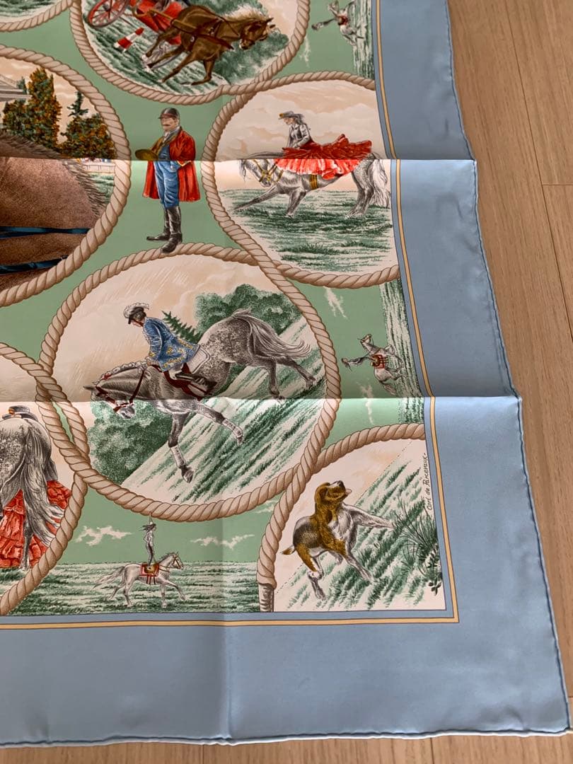 エルメス　スカーフ　ヴィンテージ