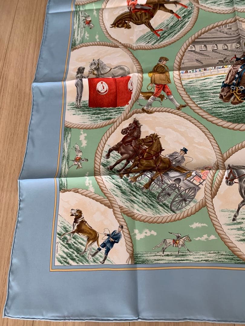 エルメス　スカーフ　ヴィンテージ