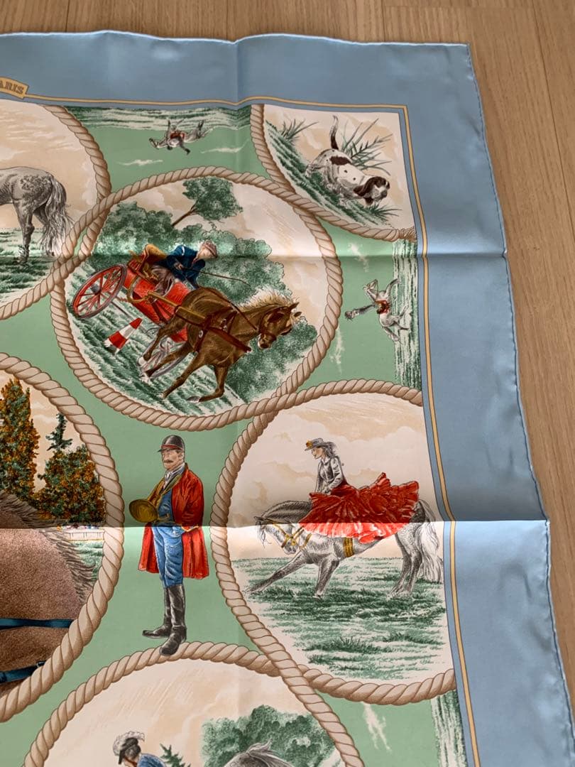 エルメス　スカーフ　ヴィンテージ