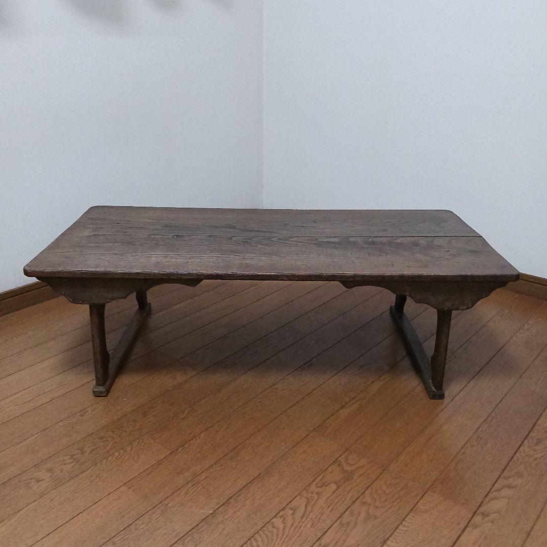 アンティーク寺子屋天神机　座机　古家具