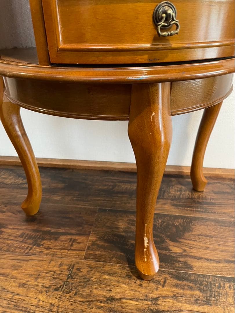 アンティーク 猫脚 ジュエリーチェスト4段　飾り棚